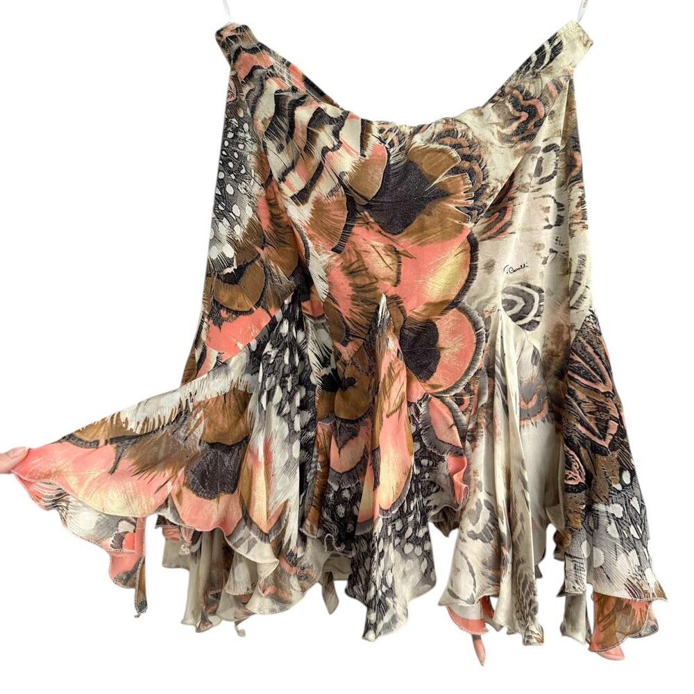 Roberto cavalli 2003 feather print - Picture 3 of 5